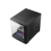 PC Power Icecube Edge 5 ARGB Infinity Fans Gaming Case Black