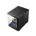 PC Power Icecube Edge 5 ARGB Infinity Fans Gaming Case Black