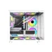 PC Power Icecube Edge 5 ARGB Infinity Fans Gaming Case White