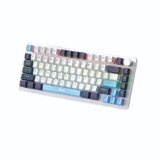 PC Power K82 Hot-Swappable RGB Mechanical Keyboard (Dark Blue - Blue Switch)