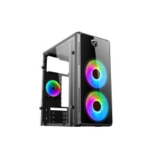 PC Power Pulse Fire X2 m-ATX Mid Tower Casing with 200W PSU