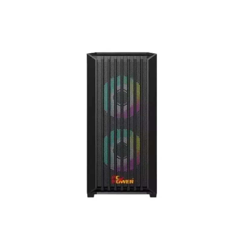 Pc Power Dark Breeze Mesh M-ATX Gaming Case With 230W PSU (Black)