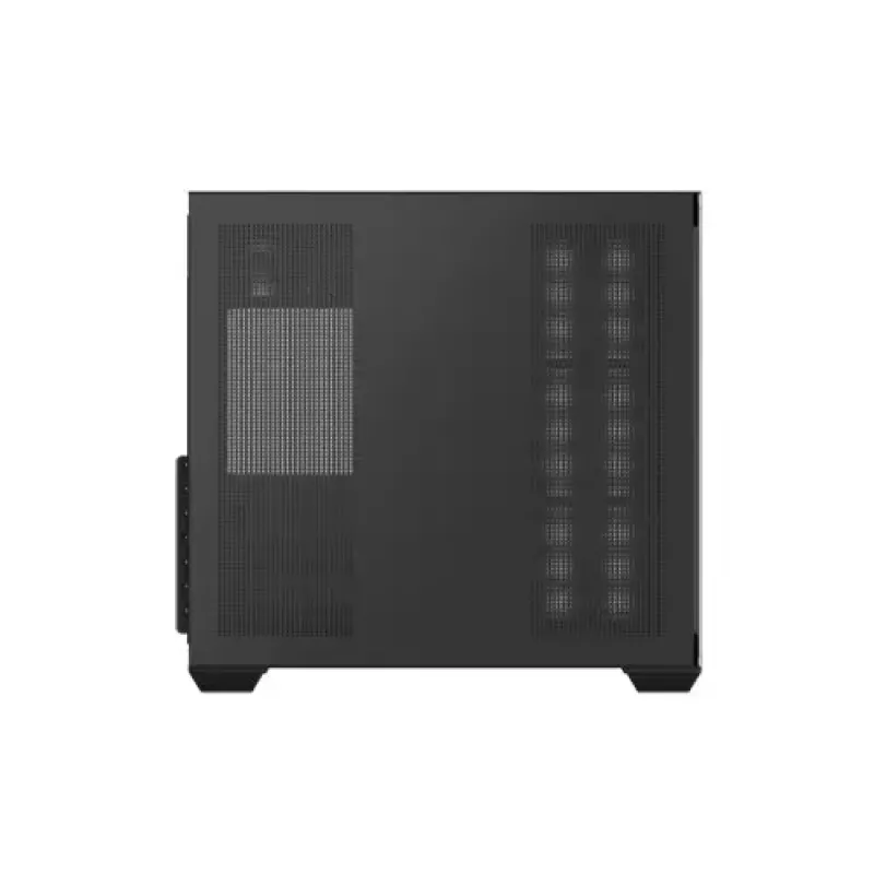 PC POWER DARK WOOD Case with 10 Pre-Installed Fans