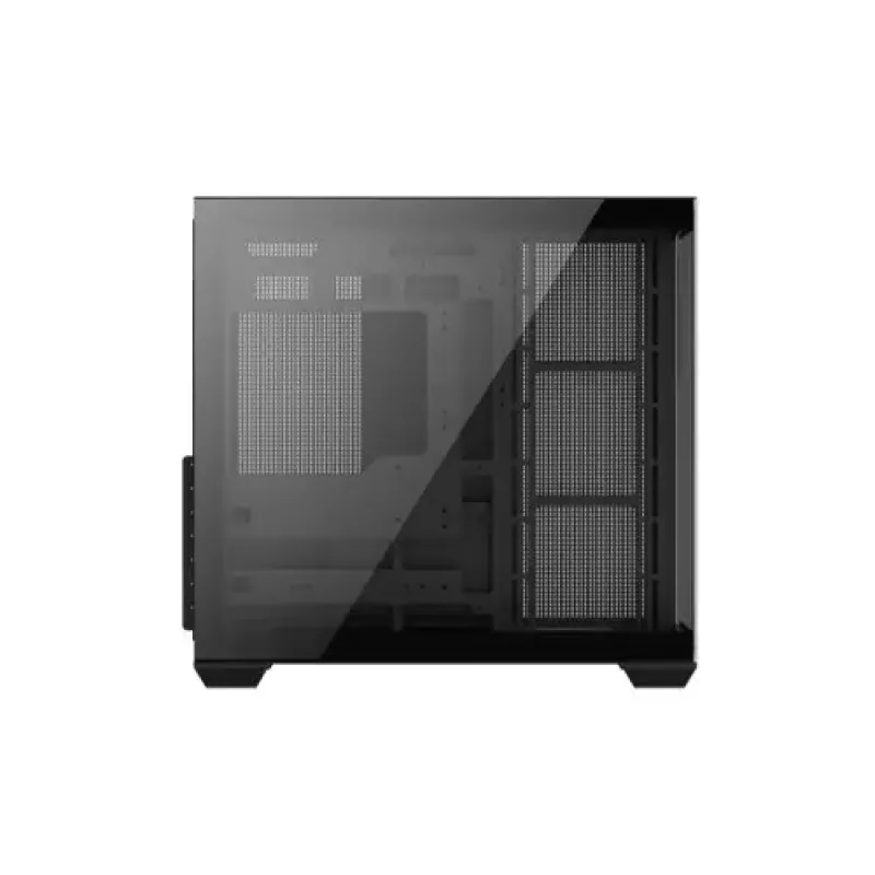 PC POWER DARK WOOD Case with 10 Pre-Installed Fans