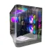 PC Power PG-H650 Iceland Edge BK ATX ARGB Gaming Casing With 750w Psu