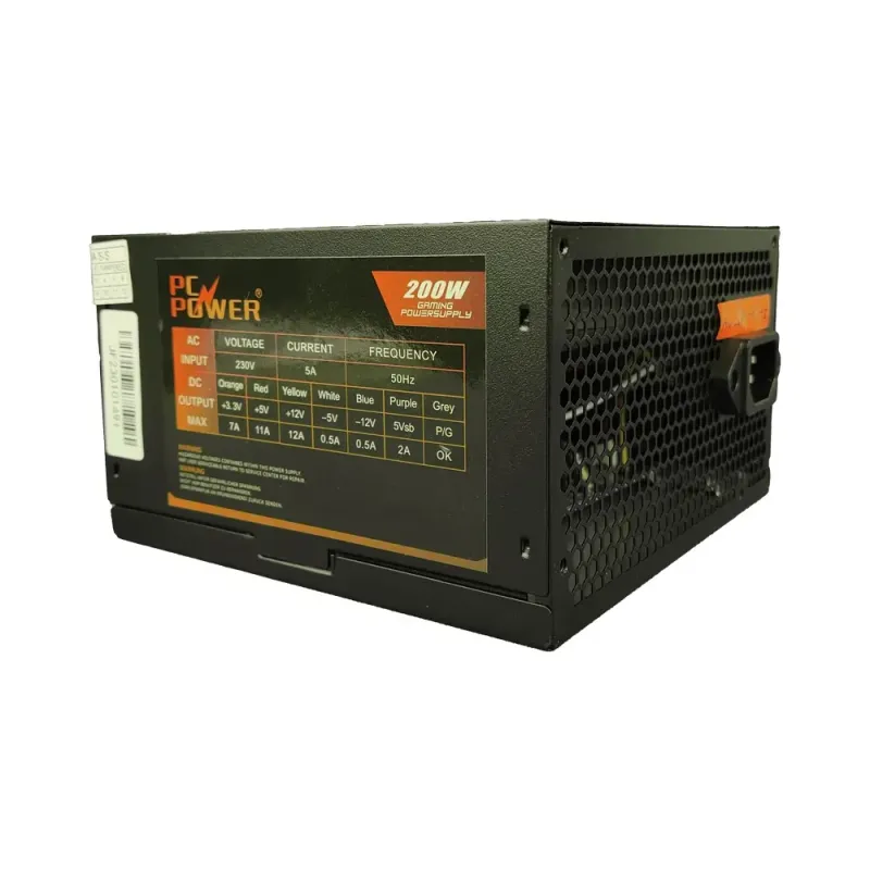 Pc Power PP-200W Non Modular Power Supply