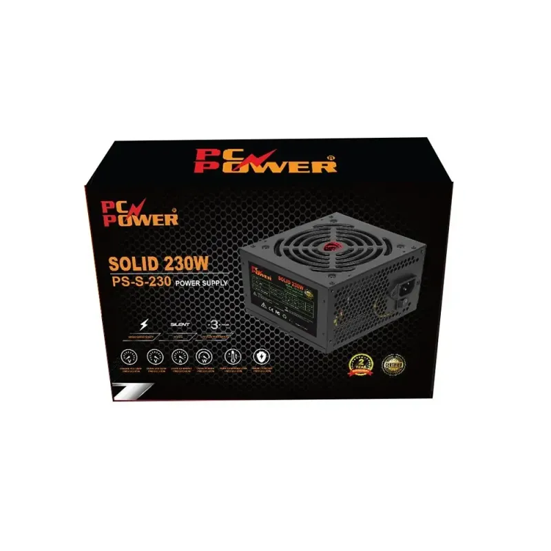 PC Power SOLID 230W Non-Modular Power Supply
