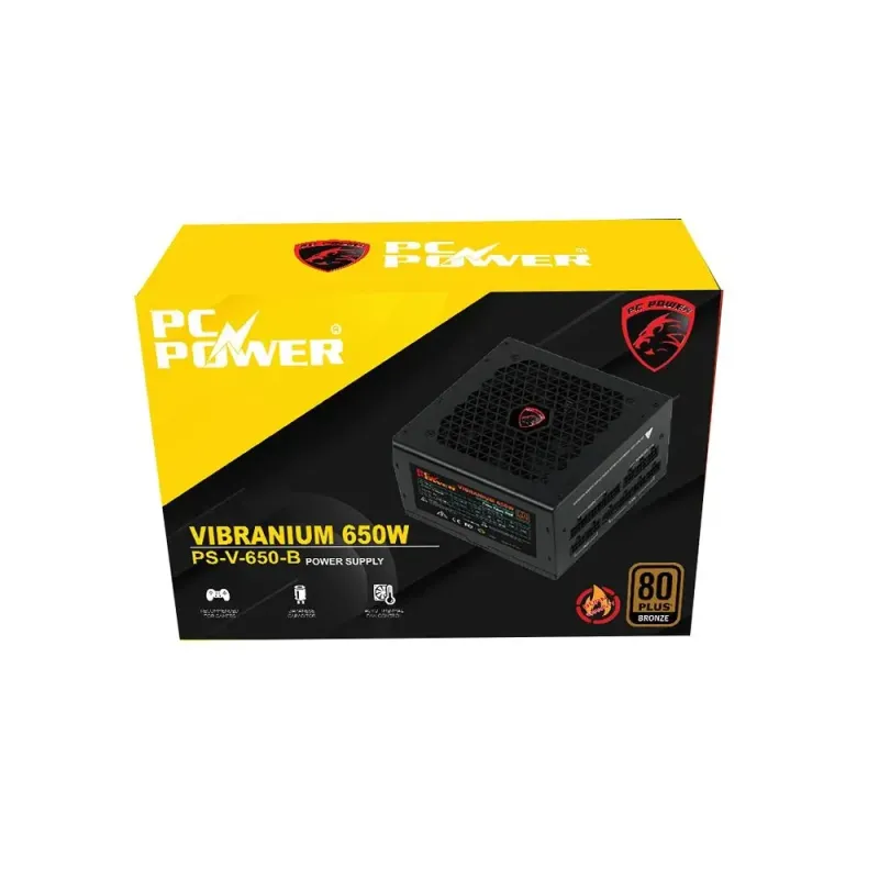 PC Power Vibranium 650W 80+ Bronze Power Supply