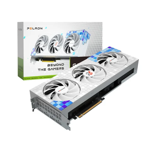 PELADN RTX 3070Ti 8G Taichi OC Gaming Graphics Card GDDR6 With 3 Fans Cooling System