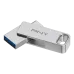 PNY DUO LINK 128GB USB 3.2 Type-C Dual Flash Drive