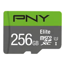 PNY Elite 256GB Class-10 Micro SD Memory Card