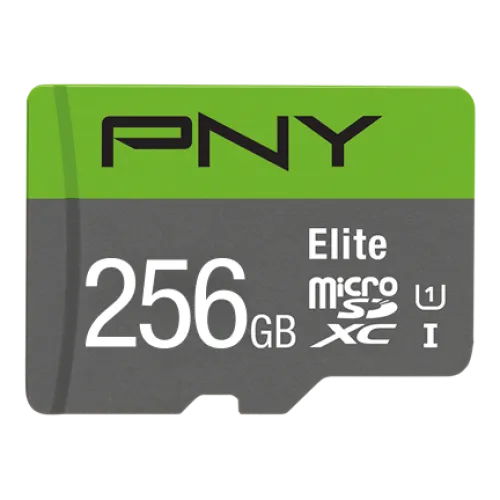 PNY Elite 256GB Class-10 Micro SD Memory Card