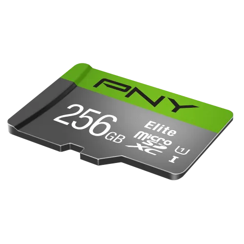 PNY Elite 256GB Class-10 Micro SD Memory Card
