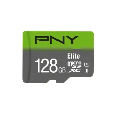 PNY Elite 128GB Class-10 Micro SD Memory Card With Adapter