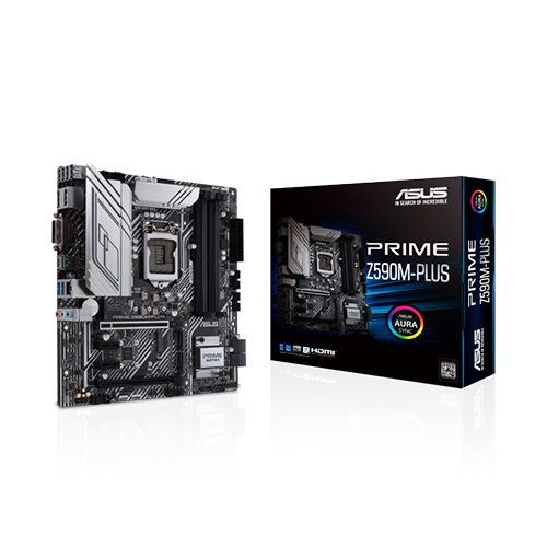 Asus Prime Z590M PLUS 10th and 11th Gen Micro ATX Intel Motherboard