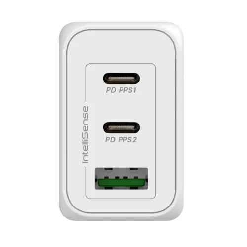 PROLiNK PTC36501 65W 3-port GaN PD Charger with IntelliSense
