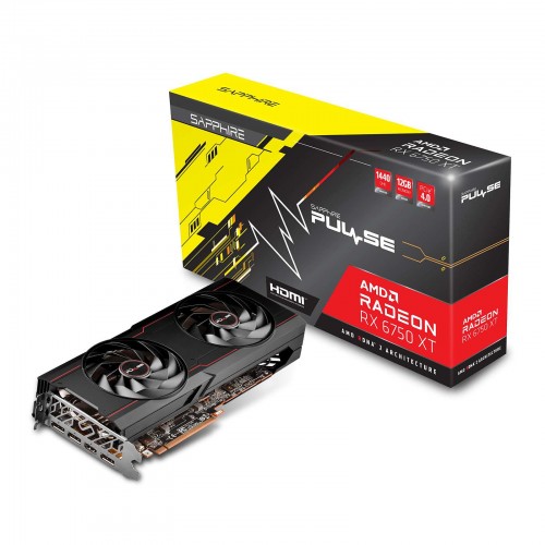 Sapphire PULSE AMD Radeon RX 6750 XT 12GB GDDR6 Graphics Card