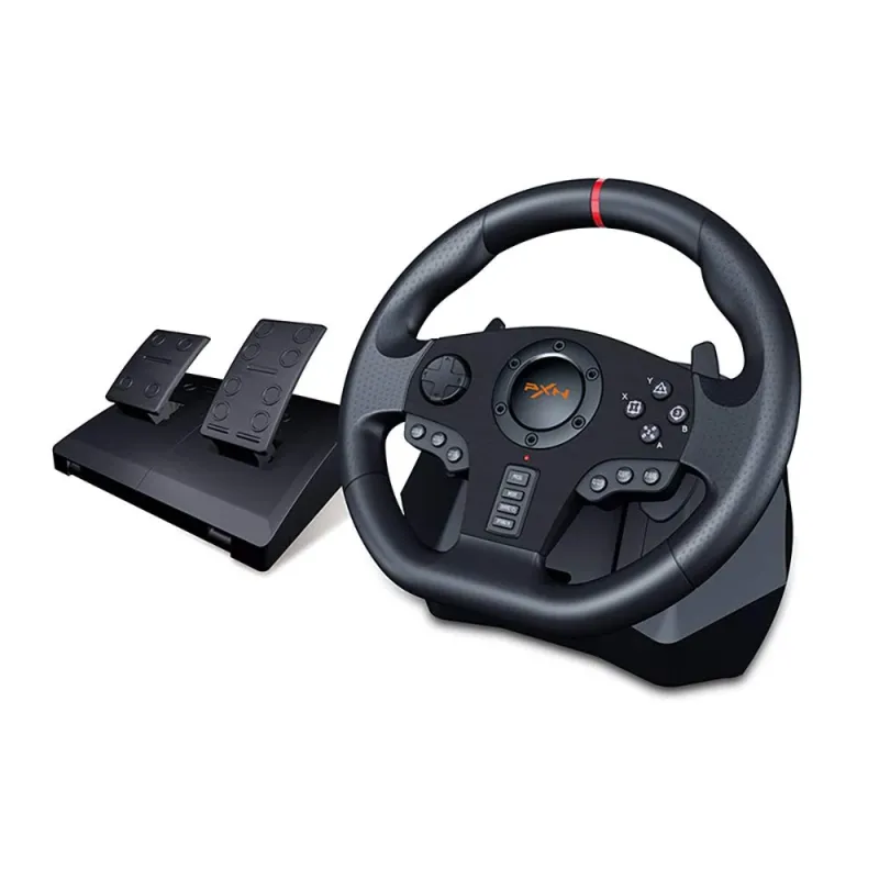 PXN V900 PC Racing Wheel, Universal Usb Car Sim 270900 Degree Race Steering Wheel with Pedals