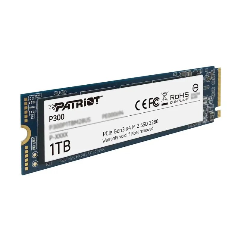 Patriot P300 1TB M.2 2280 PCIe Gen3 SSD