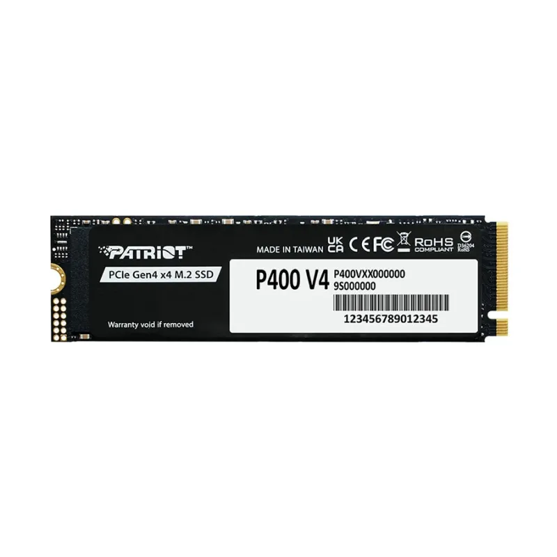 Patriot P400 V4 1TB M.2 2280 NVMe PCIe Gen4x4 SSD