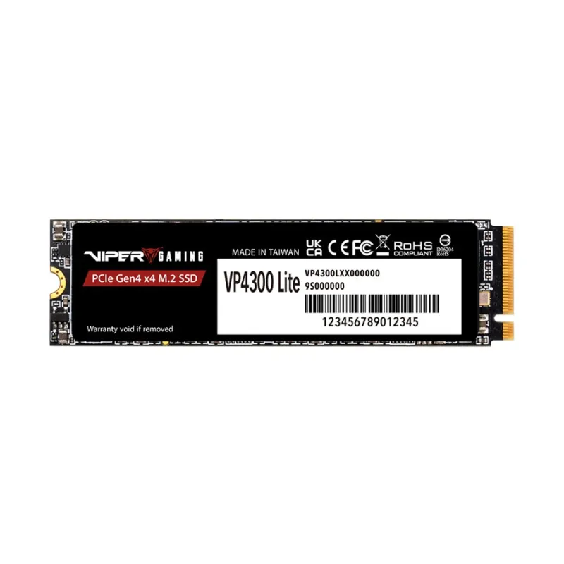 Patriot VP4300 Lite 2TB M.2 2280 NVMe PCIe Gen4x4 Gaming SSD