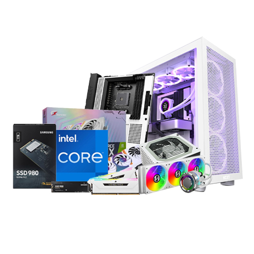 Intel Core i7-11700 with NZXT N7 Z590 Matte White PC Build