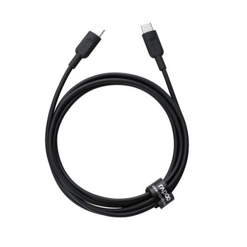 RAPOO PD60 Type-C to Type C Fast Charge Data Transfer Sync Charge Cable RAPOO PD60 Type-C to Type C Fast Charge Data Transfer Sync Charge Cable