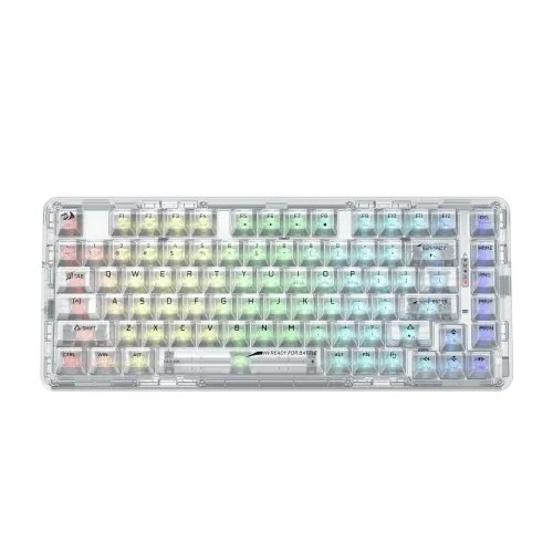 Redragon ELF PRO K649 Transparent Mechanical Keyboard