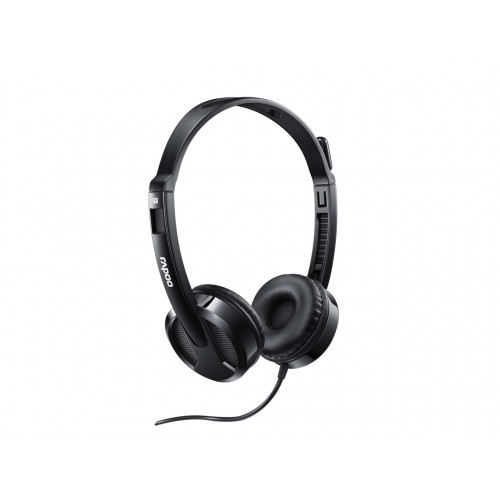 Rapoo H100 3.5mm Single Port Headphone Black