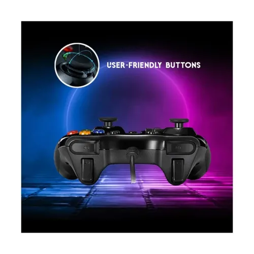 Rapoo VPRO V600 Black Vibration Game Pad