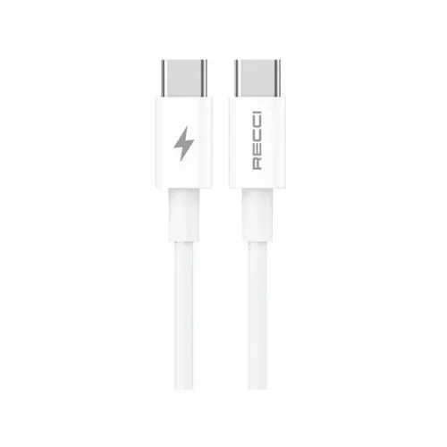 Recci RC112E 30W GaN Fast Charger Adapter with Type C Cable