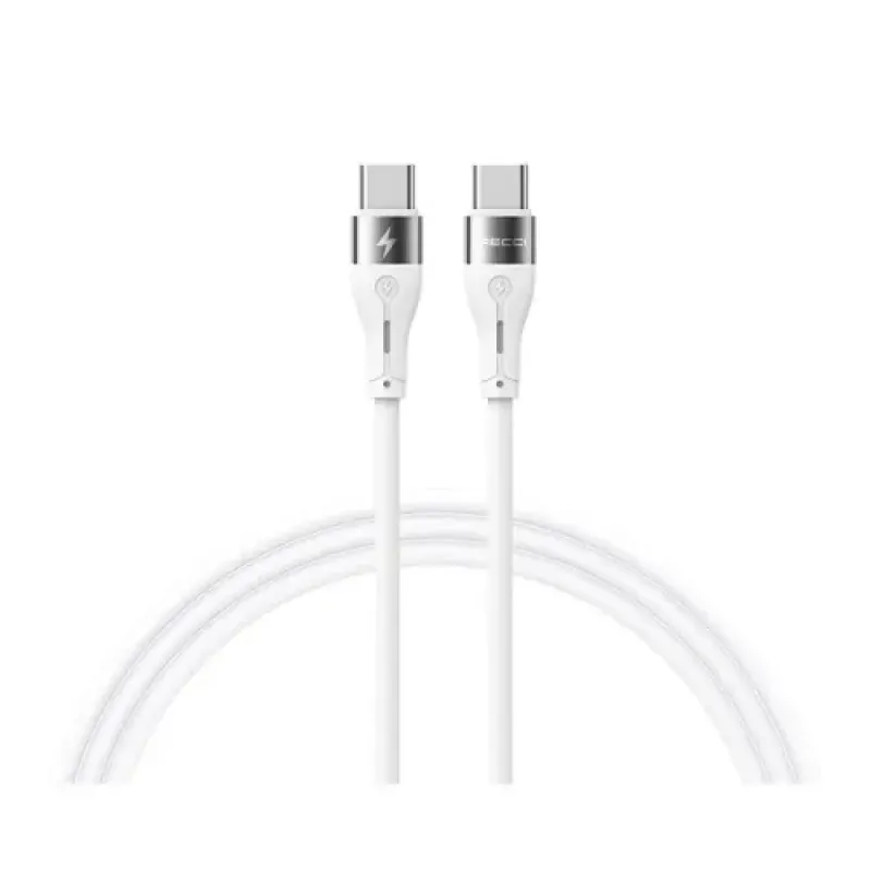Recci RS11CC 1 Meter 65W Type-C Fast Charging Cable Recci RS11CC 1 Meter 65W Type-C Fast Charging Cable