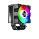 Redragon CC-1014 CPU Cooler With Temperature Display 9cm RGB Fan 4 Heat Pipes