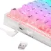 Redragon ELF PRO K649 Transparent Mechanical Keyboard