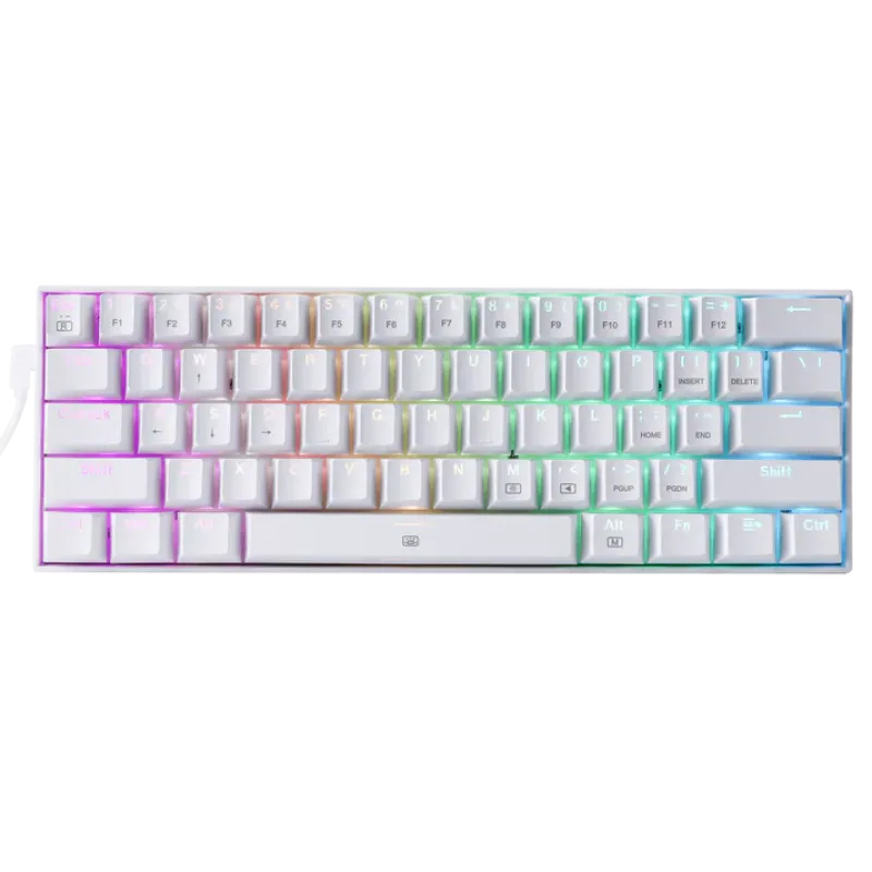 Redragon K630 Dragonborn 60% Compact Red Switch RGB Mechanical Gaming Keyboard