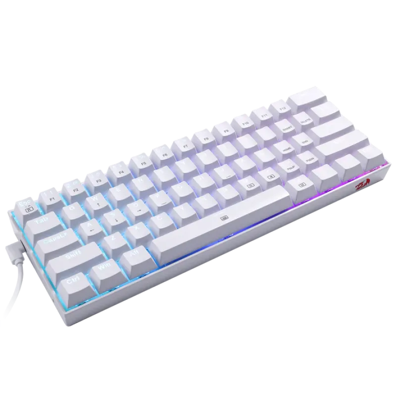 Redragon K630 Dragonborn 60% Compact Red Switch RGB Mechanical Gaming Keyboard