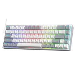 Redragon K631 Castor 65% Wired RGB Gaming Keyboard