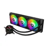 Redragon CCW-1017 360 Black CPU Liquid Cooler With Temperature Display
