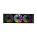 Redragon CCW-1017 360 Black CPU Liquid Cooler With Temperature Display