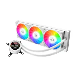 Redragon CCW-1017 360 White CPU Liquid Cooler With Temperature Display
