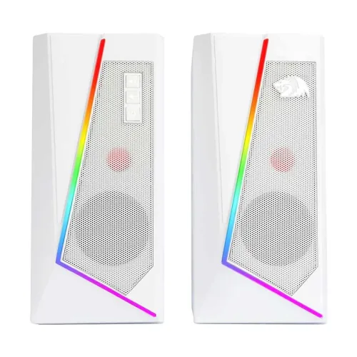 Redragon GS520 Anvil RGB Wired White Gaming Speaker