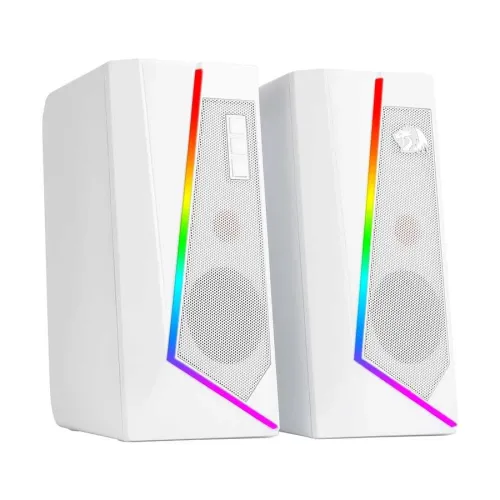 Redragon GS520 Anvil RGB Wired White Gaming Speaker