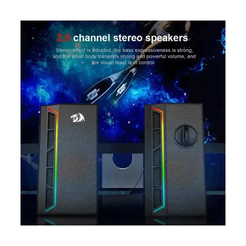 Redragon GS580 Calliope RGB Wired Black Gaming Speaker