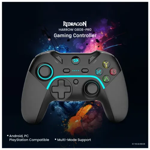 Redragon HARROW G808-PR0 Wireless Gaming Controller
