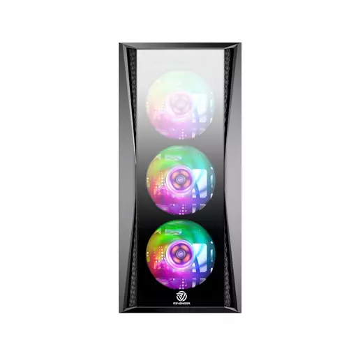 REVENGER SHOCKWAVE MID TOWER RGB GAMING CASE