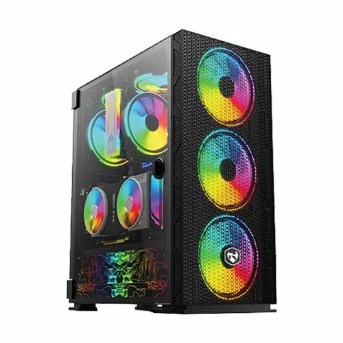 REVENGER X8 MESH FRONT RGB MID TOWER GAMING CASE