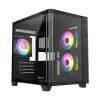 Revenger Air Tank Mini 5 ARGB Fans Mid Tower Micro ATX Black Gaming Desktop Case