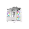 Revenger Air Tank Mini 5 ARGB Fans Mid Tower Micro ATX Gaming Desktop Case White