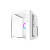 Revenger Air Tank Mini 5 ARGB Fans Mid Tower Micro ATX Gaming Desktop Case White