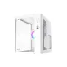 Revenger Air Tank Mini 5 ARGB Fans Mid Tower Micro ATX Gaming Desktop Case White